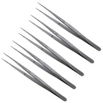 Pinzas de Disección 5 Piezas STR 927-S de 6" | Tweezers de Acero Inoxidable para Laboratorio Pinzas de Disección STR 927-S de 6" | Tweezers de Acero Inoxidable para Laboratorio - vista 1