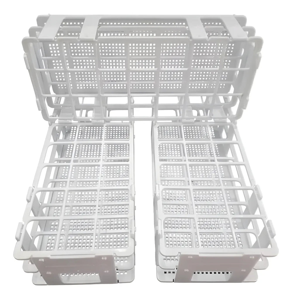 Paquete Con 3 Gradillas Para Tubo De Ensayo 21x30mm