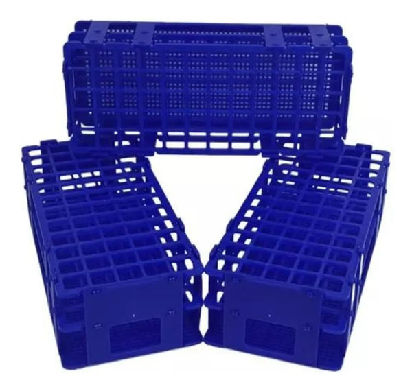 Paquete Con 3 Gradillas Para Tubo De Ensayo 60x16mm