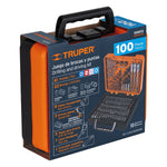 Truper 100872 Juego de 100 Brocas y Puntas en Estuche Plástico Kit de Perforación y Atornillado - vista 5