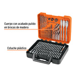 Truper 100872 Juego de 100 Brocas y Puntas en Estuche Plástico Kit de Perforación y Atornillado - vista 2