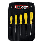 Juego De 5 Destornilladores Ámbar Combinados Urrea-h - Vista 1