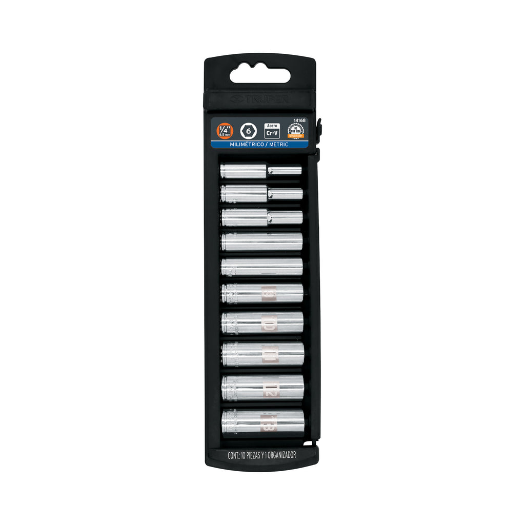 Juego de 10 Dados Largos 1/4