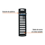 Juego de 10 Dados Largos 1/4" Mm Truper para Herramientas Mecánicas - vista 2