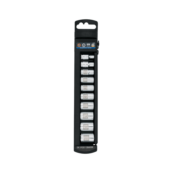 Juego de 10 Dados Cuadro 1/4" Truper 14166 para Herramientas