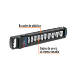Juego de 10 Dados Cuadro 1/4" Truper 14166 para Herramientas - vista 2