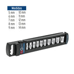 Juego de 10 Dados Cuadro 1/4" Truper 14166 para Herramientas - vista 3
