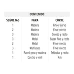 Juego de Seguetas para Caladora 16 Piezas Zanco T Truper 16705 - vista 2