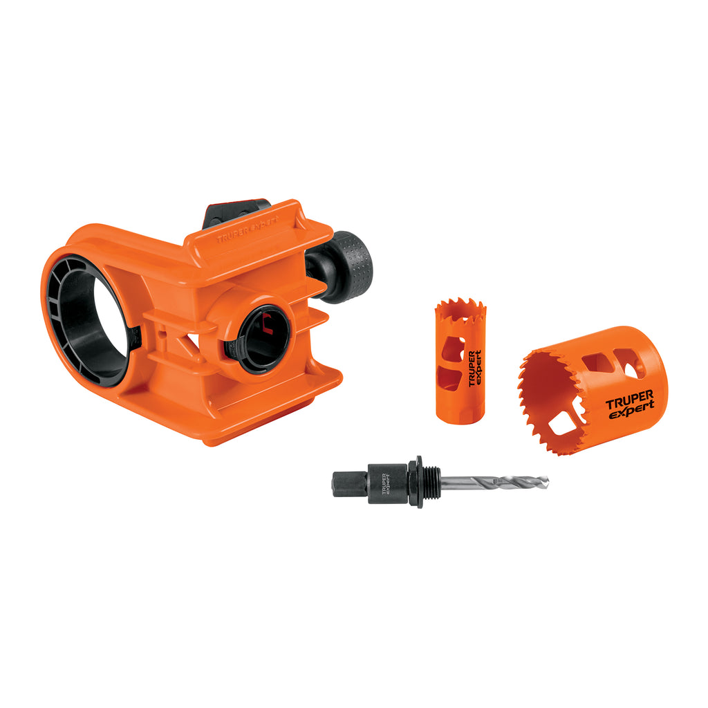 Juego 4 Piezas Para Instalar Cerraduras Truper 11877 Profesional