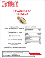 Levadura De Cerveza Natural 500 Gramos Xattab - vista 3