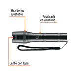 Linterna de Aluminio 1 LED 650 lm Recargable Potente y Portátil - vista 2