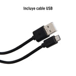 Linterna de Aluminio 1 LED 650 lm Recargable Potente y Portátil - vista 6