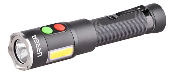 Linterna Led Recargable Con Alarma De 600 Lm Urrea-h