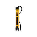 Multicontacto Industrial Volteck 6 Entradas 48186 | Cable 14 AWG con Supresor de Picos - vista 1