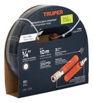 Manguera De Hule Para Compresor, Alta Presion 1/4 10 M 17080 - Vista 1