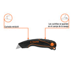 Navaja Multiusos 7 Pulgadas Tipo Cutter Truper Resistente y Práctica - vista 3