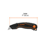 Navaja Multiusos 7 Pulgadas Tipo Cutter Truper Resistente y Práctica - vista 2