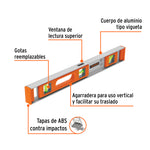 Nivel Profesional Truper 18" Con Protección De ABS 17034 - vista 3