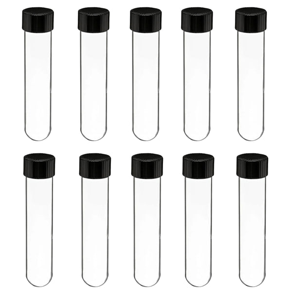 Tubos De Cultivo Ensayo Con Tapa Rosca 13x100 10 Piezas