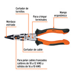 Pinza Multiuso 8 Puntas Largas Truper Comfort Grip 103013 - vista 2