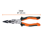 Pinza Multiuso 8 Puntas Largas Truper Comfort Grip 103013 - vista 3