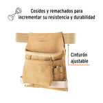 Porta Herramientas de Cinturón Truper 10 Compartimentos Resistente - vista 2