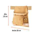Porta Herramientas de Cinturón Truper 10 Compartimentos Resistente - vista 3