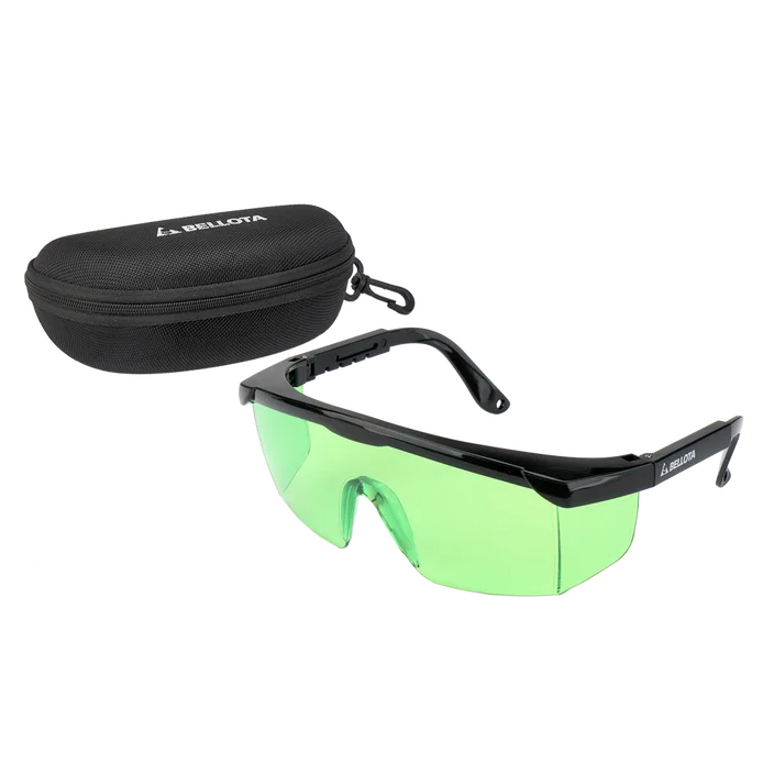 Lentes de Protección para Láser Verde Bellota 7LAGLVERDE | Gafas de Seguridad para Trabajos con Láser Verde