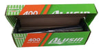 Papel Aluminio Jumbo Grueso 400 metros Alusin - vista 2
