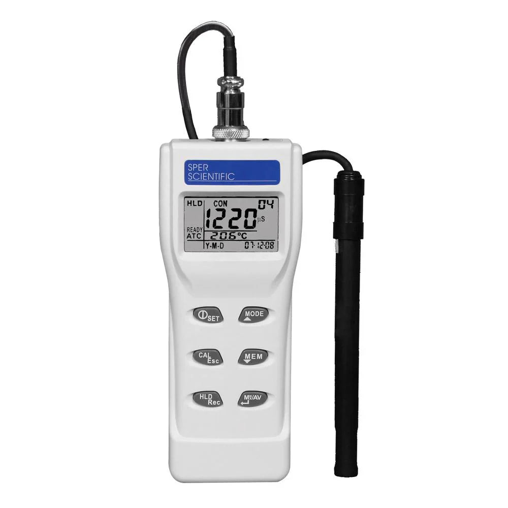 Medidor de Agua Pura Sper Scientific 850038 | Medidor Digital de Calidad de Agua para Análisis de Pureza, TDS, Conductividad y Control de Calidad