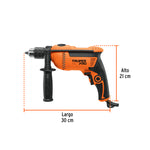 Rotomartillo 1/2" 750W Truper Profesional Percutor Reversible - vista 2