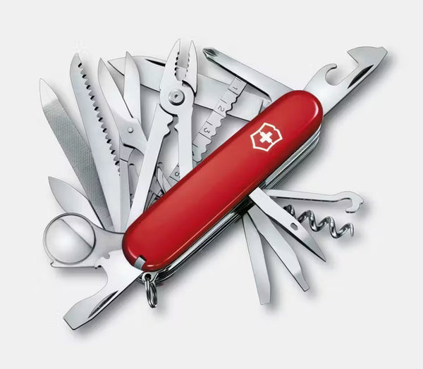 Navaja Victorinox Swiss Champ 1.6795 de Bolsillo con 33 Funciones