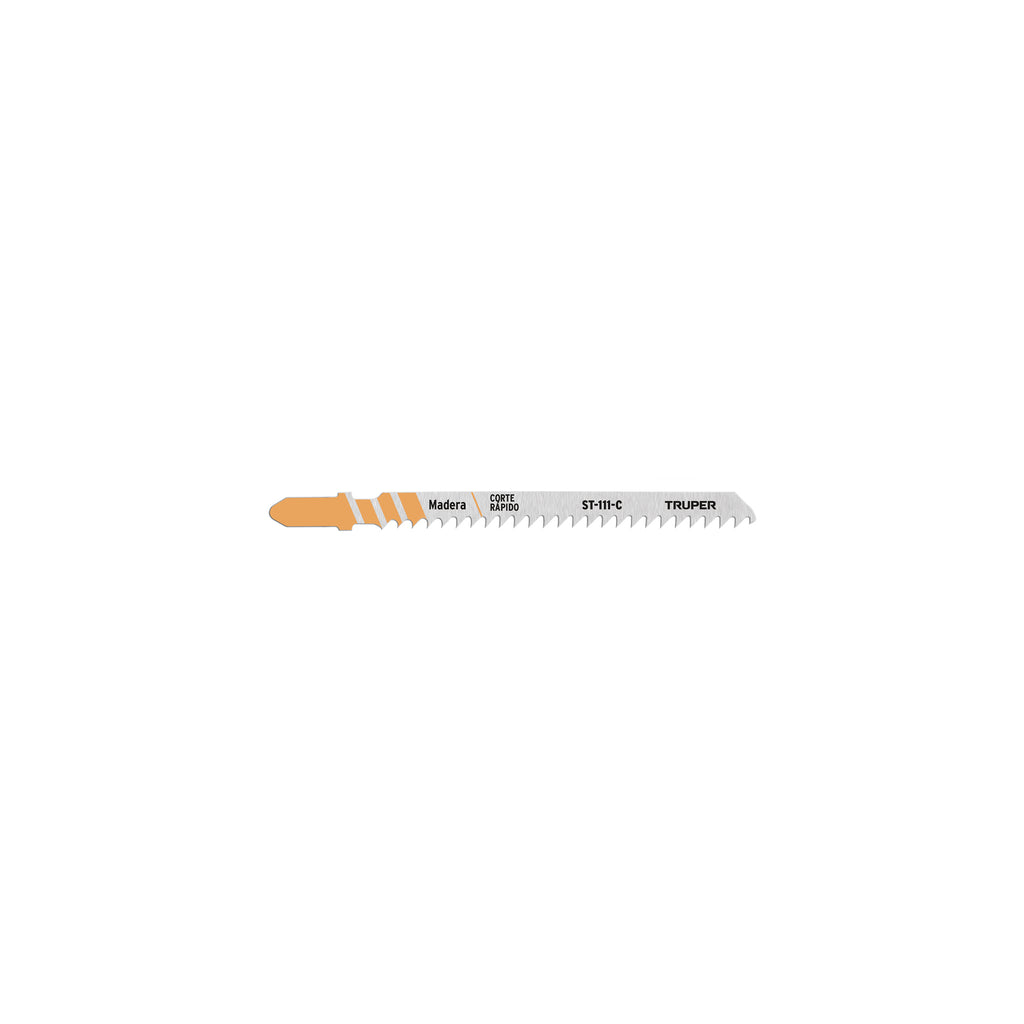 Segueta Caladora Truper Madera PVC Corte Rápido Grueso 18127