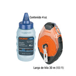 Chocla Marcador de Línea 30 Mts con Tiza y Burbuja – Herramienta para Trazado Profesional - vista 2