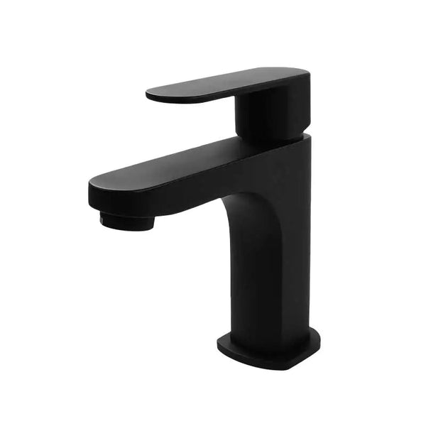 Monomando Corto para Lavabo Negro DICA 4438.2 Llave Mezcladora para Baño Moderna