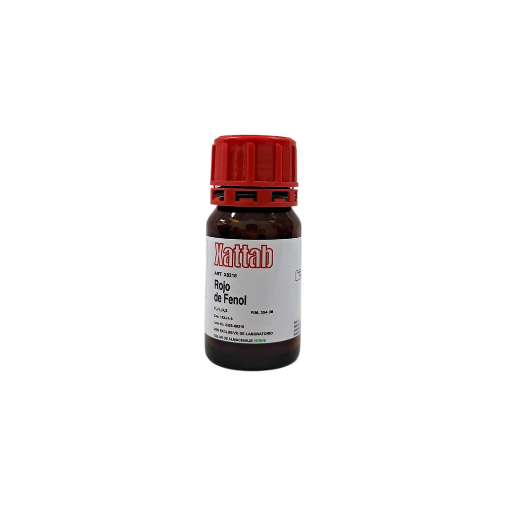 Rojo De Fenol 10 Gramos Colorante Xattab