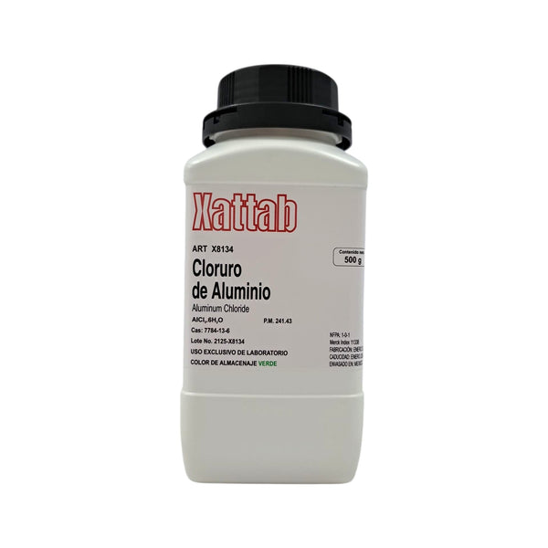 Cloruro De Aluminio 500 Gramos Xattab