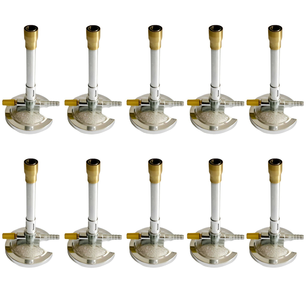 Mechero Bunsen Escolar De Laboratorio Paq C/10