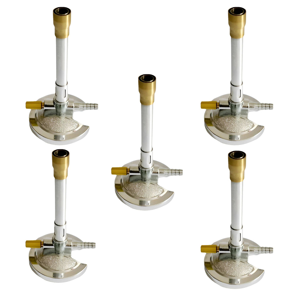 Mechero Bunsen Escolar De Laboratorio Paq C/5