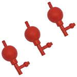 Succionador De Pipetas 3 Vías Bulbo De Hule Paq Con 3 - Vista 1