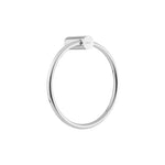 Toallero de Argolla Cromo Dica Accesorio para Baño Elegante y Funcional - vista 1